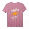 Zum Reiten geboren zur Arbeit gezwungen Reiter Pferd Pferde T-Shirt – Lustiges Geschenk für Pferdeliebhaber & Reitsportfans