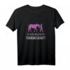 Damen Reiter T-Shirt mit Pferdespruch 'Führungskraft' – Lustiges Geschenk für Pferdeliebhaberinnen & Reiterinnen im Reitstall