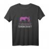 Damen Reiter T-Shirt mit Pferdespruch 'Führungskraft' – Lustiges Geschenk für Pferdeliebhaberinnen & Reiterinnen im Reitstall