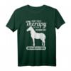 Andere gehen zum Therapeuten. Ich reite American Curly Horse T-Shirt – Süßes Pferde Design für Reiterinnen & Pferdeliebhaber, perfekt als Geschenk