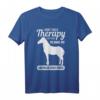 Andere gehen zum Therapeuten. Ich reite American Curly Horse T-Shirt – Süßes Pferde Design für Reiterinnen & Pferdeliebhaber, perfekt als Geschenk