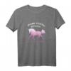 Zum Reiten geboren, zur Schule gezwungen - Lustiges Pferdemotiv T-Shirt für Reiterinnen, Pferdeliebhaberinnen & Pferdefans
