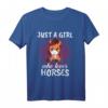 Damen Reiten Mädchen Pferdespruch Reiterin Geschenk Pferde T-Shirt - Lustiges Pferde Outfit für Reitsport & Pferdeliebhaber zu Weihnachten & Geburtstag