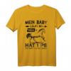 Mein Baby läuft mit Heu, Hat 1 PS - Lustiges Pferde Spruch T-Shirt für Pferdeliebhaber & Reitsport-Fans, perfektes Geschenk für Pferdefreunde