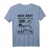Mein Baby läuft mit Heu, Hat 1 PS - Lustiges Pferde Spruch T-Shirt für Pferdeliebhaber & Reitsport-Fans, perfektes Geschenk für Pferdefreunde