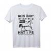 Mein Baby läuft mit Heu, Hat 1 PS - Lustiges Pferde Spruch T-Shirt für Pferdeliebhaber & Reitsport-Fans, perfektes Geschenk für Pferdefreunde