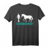 Pferde Führungskraft Pferdehof Zubehör Reiterwesten T-Shirt – Perfektes Geschenk für Reiter und Pferdeliebhaber beim Ausritt oder im Stall