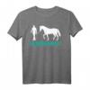 Pferde Führungskraft Pferdehof Zubehör Reiterwesten T-Shirt – Perfektes Geschenk für Reiter und Pferdeliebhaber beim Ausritt oder im Stall