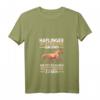 Damen Reiten T-Shirt mit Haflinger Pferd Design - V-Ausschnitt, Perfekt für Pferdefans und Reiterinnen