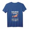 Damen Reiten T-Shirt mit Haflinger Pferd Design - V-Ausschnitt, Perfekt für Pferdefans und Reiterinnen