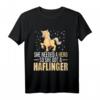 Haflinger Shirt für Reiten Pony Mädchen Geschenk - Lustiges Pferdemotiv für Pferdeliebhaber & Reiterinnen