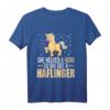 Haflinger Shirt für Reiten Pony Mädchen Geschenk - Lustiges Pferdemotiv für Pferdeliebhaber & Reiterinnen