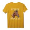 PFERDE MÄDCHEN Shirt für Mädchen und Damen | Reiterin Reiten PFERD T-Shirt mit klassischem Schnitt und doppeltem Saum