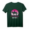 Echte Mädchen Reiten Frauen Pferdesport T-Shirt - Perfektes Geschenk für Pferdeliebhaberinnen, Reiterinnen & Pferdefans