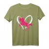 Pferde-Liebhaber-Silhouette für Mädchen lieben Reiten T-Shirt - Perfektes Geburtstags- und Weihnachtsgeschenk für junge Reiterinnen