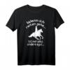 Wenn ich zum Reiten gehe - Lustiges Mädchen Reiter Pferde T-Shirt für Pferdeliebhaberinnen, Reitschülerinnen und Turniergeherinnen