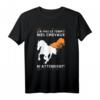 Ich habe keine Zeit Meine Pferde warten auf mich Reiten T-Shirt - Perfekt für Pferdeliebhaber und Reiter bei Turnieren und Ausritten