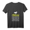 Damen Vom Pferd Gefallen Lustiger Spruch Reiterin T-Shirt mit V-Ausschnitt – Perfektes Geschenk für Pferdefans, Reiterinnen & Pferdeliebhaberinnen