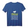 Damen Vom Pferd Gefallen Lustiger Spruch Reiterin T-Shirt mit V-Ausschnitt – Perfektes Geschenk für Pferdefans, Reiterinnen & Pferdeliebhaberinnen