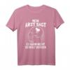 Mein Arzt sagt - Es kann NICHT geheilt werden Reiter Pferd T-Shirt - Lustiges Geschenk für Pferdeliebhaber zum Geburtstag & Weihnachten