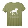 Ich nehm das Pferd Reiter Reiterin Geschenk T-Shirt – Klassisch geschnitten, perfekt für Pferdeliebhaber und Reitsportfans