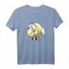 Drolliges Pferd Geschenk für Pferdeliebhaber und Reiter - Humorvolles T-Shirt mit Pferdekarikatur für Kinder und Erwachsene