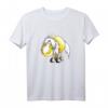 Drolliges Pferd Geschenk für Pferdeliebhaber und Reiter - Humorvolles T-Shirt mit Pferdekarikatur für Kinder und Erwachsene