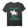 Mein Leben ist ein Ponyhof Pferde Mädchen Reiterin T-Shirt – Perfektes Geschenk für Pferdemädchen und Reiterinnen zum Geburtstag, Reitbeteiligung & mehr