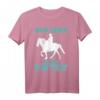 Mein Leben ist ein Ponyhof Pferde Mädchen Reiterin T-Shirt – Perfektes Geschenk für Pferdemädchen und Reiterinnen zum Geburtstag, Reitbeteiligung & mehr