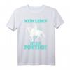 Mein Leben ist ein Ponyhof Pferde Mädchen Reiterin T-Shirt – Perfektes Geschenk für Pferdemädchen und Reiterinnen zum Geburtstag, Reitbeteiligung & mehr
