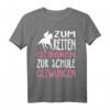 Pferdefan Mädchen T-Shirt mit lustigem Spruch - Perfektes Geschenk für Reiter, Pferdeliebhaber & Turnierfans