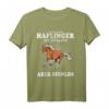 Ein Leben Ohne Haflinger Ist Sinnlos Pferd Reiter T-Shirt – Lustiges Geschenk für Pferdeliebhaber & Haflinger Besitzer