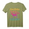 Zum Reiten geboren zur Schule gezwungen - Niedliches Reit-T-Shirt für Mädchen, Pferdeliebhaberinnen, Geburtstags- und Weihnachtsgeschenk
