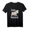 Shetty Mädchen Reiterin Pferd Pony Reiten T-Shirt - Lustiges Reit-Design für junge Reiterinnen & Pony-Liebhaberinnen