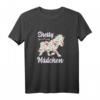Shetty Mädchen Reiterin Pferd Pony Reiten T-Shirt - Lustiges Reit-Design für junge Reiterinnen & Pony-Liebhaberinnen