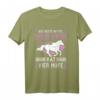 Gegen Stress Vier Hufe Reiten Reiterin Pferde Reitsport T-Shirt – Lustiges Pferdespruchsdesign für Pferdeliebhaber und Reiterinnen als Geschenk