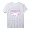 Gegen Stress Vier Hufe Reiten Reiterin Pferde Reitsport T-Shirt – Lustiges Pferdespruchsdesign für Pferdeliebhaber und Reiterinnen als Geschenk