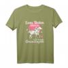 Zum Reiten geboren zur Schule gezwungen - Süßes Pferde Reiten T-Shirt für Mädchen und Frauen, ideales Geschenk für Reiterinnen zu Geburtstag & Weihnachten