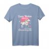 Zum Reiten geboren zur Schule gezwungen - Süßes Pferde Reiten T-Shirt für Mädchen und Frauen, ideales Geschenk für Reiterinnen zu Geburtstag & Weihnachten
