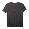 Shire Horse Pferde Mädchen Herzschlag Reiterin T-Shirt – Lustiges Reitsport Design für Pferdeliebhaber & Reiterinnen