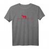 Shire Horse Pferde Mädchen Herzschlag Reiterin T-Shirt – Lustiges Reitsport Design für Pferdeliebhaber & Reiterinnen