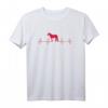 Shire Horse Pferde Mädchen Herzschlag Reiterin T-Shirt – Lustiges Reitsport Design für Pferdeliebhaber & Reiterinnen