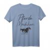 Reiter T-Shirt für Mädchen & Frauen - Süßes Pferdemädchen Shirt als Geschenkidee zum Geburtstag & Weihnachten
