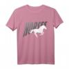 Pferd mit Schriftzug Horses - Reiten, Pferdefreunde Geschenk T-Shirt für Frauen, Männer & Mädchen, perfekte Geschenkidee für Reiter & Pferdeliebhaber