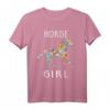 Pferd Mädchen Reitsport Training T-Shirt für Teenager und Frauen – Perfektes Geschenk für Pferdeliebhaberinnen