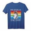 Mein offizielles Stallshirt Reiterin Pferdeliebhaber T-Shirt - Lustiges Outfit für Reiten, Stallbesuch & Pferdefans Geschenkidee