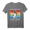 Mein offizielles Stallshirt Reiterin Pferdeliebhaber T-Shirt - Lustiges Outfit für Reiten, Stallbesuch & Pferdefans Geschenkidee