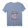 Damen T-Shirt mit Spruch 'Unterschätze niemals eine alte Frau mit einem Noriker' - Perfekt für Pferdefreundinnen & Reiterinnen