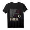 Damen Pferdespruch Reiterin Geschenk Friese Pferde T-Shirt - Perfektes Geschenk für Pferdeliebhaberinnen zu Weihnachten & Geburtstag