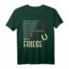 Damen Pferdespruch Reiterin Geschenk Friese Pferde T-Shirt - Perfektes Geschenk für Pferdeliebhaberinnen zu Weihnachten & Geburtstag